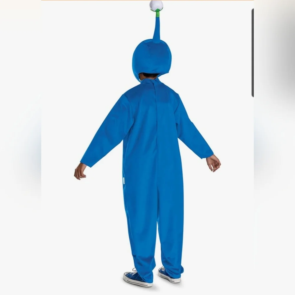 Disguise Blue Pikman Kids Costume From Ninetendo Wii Game Size Sm4-6